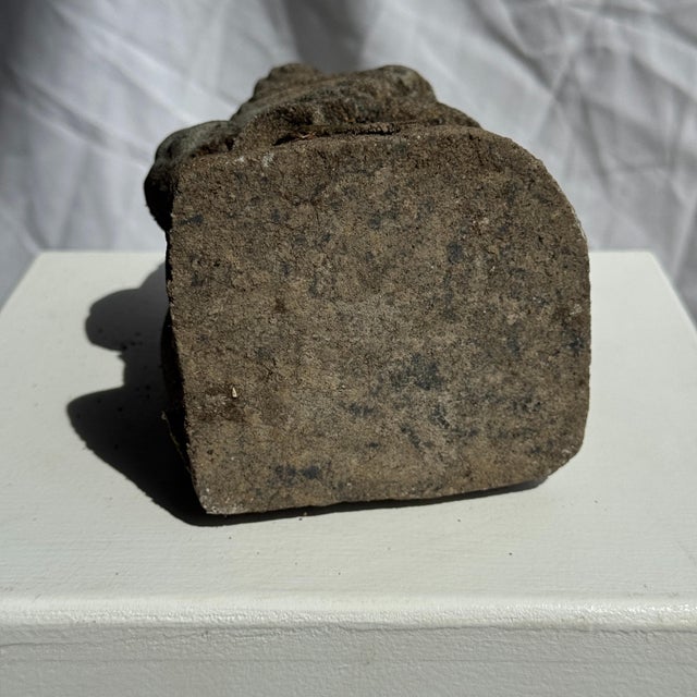 Stone Small Balinese Limestone Frog Sculpture, 1980s For Sale - Image 7 of 10