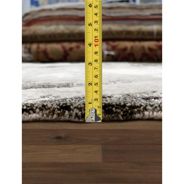 2020s Pasargad Home Astrid Brown Area Rug- 5' 1" X 7' 5" For Sale - Image 5 of 6