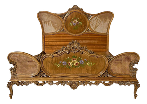 Louis XV Style Bed in Wood