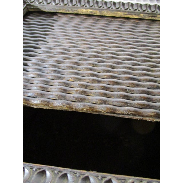 Burnt Umber 19th Century Italian Rolling Door Desk Display Case For Sale - Image 8 of 12