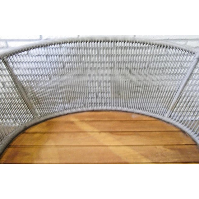 Harbour Outdoor Avalon Lounge Chair Natural Teak and Olefin Rope For Sale - Image 4 of 10