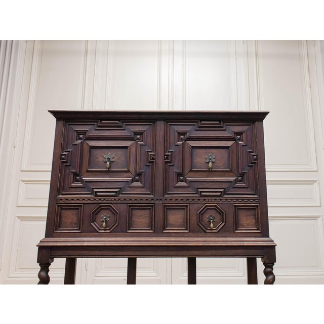 Spanish Renaissance Revival Cabinet, 1920s For Sale - Image 3 of 12
