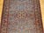 Vintage Persian Kashan Rug, Hand-Knotted Wool, Floral Pattern, Aqua-Blue & Teal-Green, 5x8 For Sale - Image 10 of 16