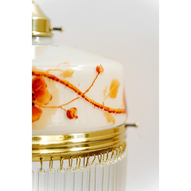 Art Deco Glass Shade Table Lamp, Vienna, 1920s For Sale - Image 9 of 18
