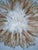Juju Hat White Outline Beige of 14" - 35 Cm For Sale - Image 4 of 5
