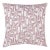 The House Of Scalamandré Telly Square Pillow In Summerpink For Sale