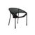Custom woven dining chair inspired by the classic Miller Fong Chair and updated for outdoor comfort. Available in black,...