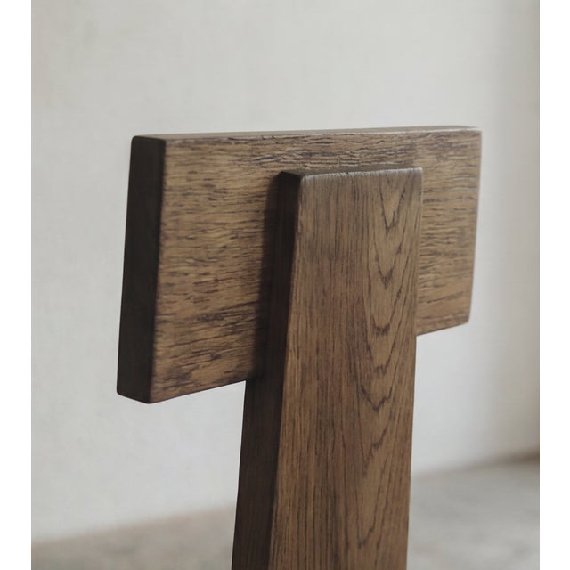 Tan T Chair from Marc Geneix For Sale - Image 8 of 9