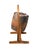 Wood Antique Oaken Barrel Butter Churn on Tiger Maple Frame Showroom Quality For Sale - Image 7 of 12