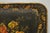 Early 20th Century Antique French Country Tole Metal Hand Painted Floral Large Serving Platter Tray For Sale - Image 5 of 15