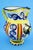 Blue Antique Ceramic Jug Vase with a Two-Headed Eagle, Pesaro, Italy For Sale - Image 8 of 18