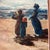 20th Century Oil on Board Framed Signed Impressionist Style Depicting Family at Seashore For Sale In Washington DC - Image 6 of 10