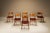Dining Chairs in Burgundy by Gianfranco Frattini, Italy, 1960s, Set of 6 For Sale - Image 13 of 13
