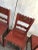 Antique Painted Wooden Dining Chairs, Set of 4 For Sale - Image 5 of 12