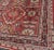 Red Mid 20th Century Semi Antique Persian Mahal Rug With Medallion Design in Jewel Tones For Sale - Image 8 of 13