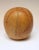 Rustic Vintage German Patinated Leather Medicine Ball For Sale - Image 3 of 13