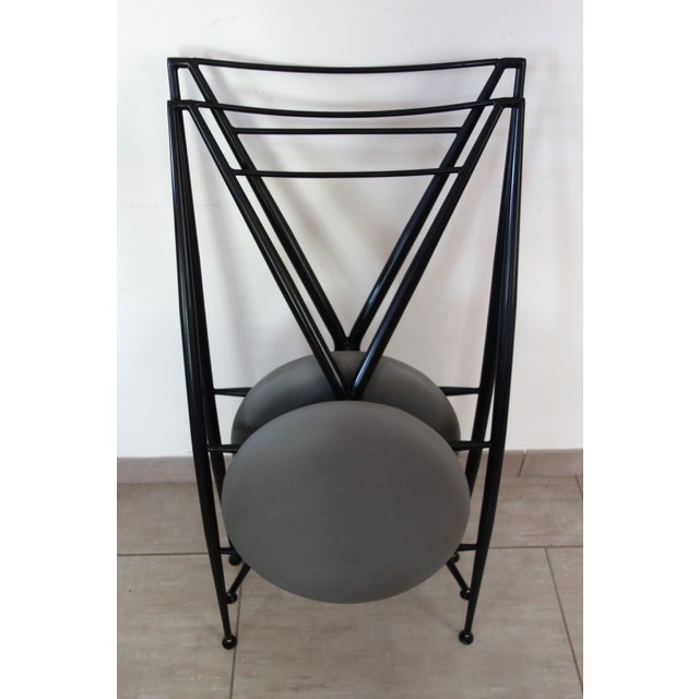 Cinderella Folding Chairs by Yamakato, 1980s, Set of 2 For Sale - Image 11 of 12