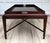 Contemporary Barbara Barry for Baker Mahogany Gallery Tray Top Coffee Table For Sale - Image 3 of 16