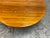American Modern Round Wood Coffee Table, Mid 20th Century For Sale - Image 11 of 12