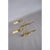 Metal French Louis XV Style Brass Wall Sconces, 1940s, Set of 2 For Sale - Image 7 of 9