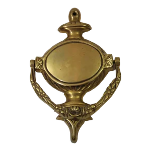 Vintage Traditional Regency Style Brass Door Knocker