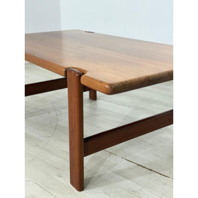 Wood Mid-Century Danish Side Table in Teak by Niels Bach, 1960s For Sale - Image 7 of 16