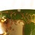1930s Dresden Covered Two Handle Dessert Cup and Underplate With Raised Gold Trim For Sale - Image 10 of 18