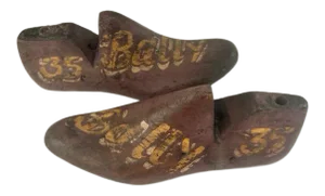 Vintage Bally Shoe Molds- Set of 2