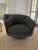 Textile Two Design Within Reach Benson U Turn Swivel Chairs in Pumice Pebble Weave For Sale - Image 7 of 9