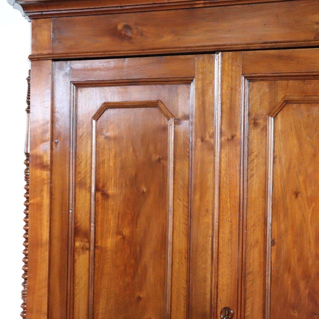Antique Wardrobe in Walnut, 1800s For Sale - Image 16 of 18