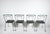 Art Deco Set of 4 Tempestini for Salterini Wrought Iron Dining Side Chairs, C. 1940 For Sale - Image 3 of 12
