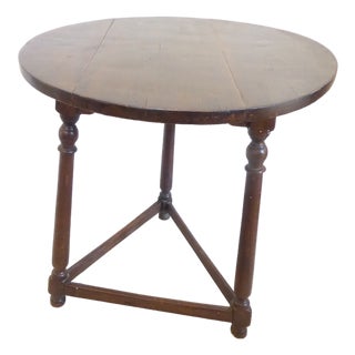 Antique Cricket Table For Sale
