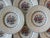 English Set of 8 Wedgwood Salad Plates in the Morning Glory Pattern For Sale - Image 3 of 10