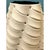 Sand Vintage Sculptural Ceramic Vase With Crystal Points For Sale - Image 8 of 12