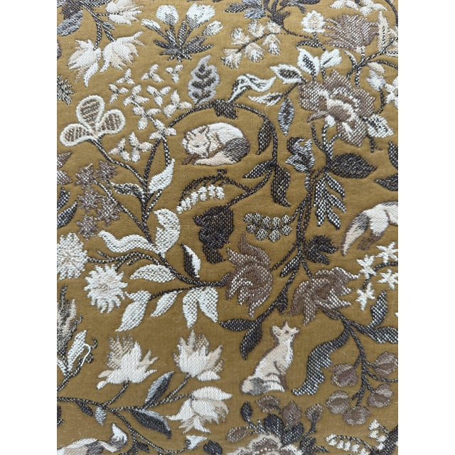 Traditional Zak + Fox Tan Shinji Decorative Pillow Cover For Sale - Image 3 of 4
