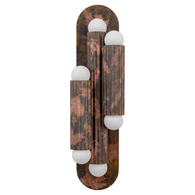 Vesta Wall Sconce Triple 2 For Sale - Image 15 of 18