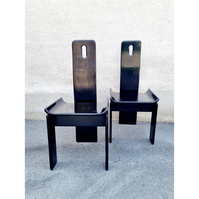 Modern Diago Chairs by Edoardo Landi for Nikol, 1970s, Set of 2, in Very Good conditions. Designed 1970 to 1979 I have...