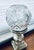 Beautiful, vintage 1980’s Galway Ashford, heavy lead crystal rose bowl adorned with the signature Ashford cross-hatched,...