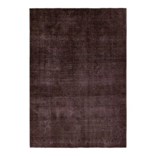 Vintage Persian Rug in Brown and Pink, From Rug & Kilim For Sale