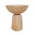 Contemporary Brea Modern Wood Side Table For Sale - Image 3 of 8