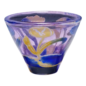 Vintage Art Glass Bowl 'Tulpan' by Astrid Gate 2006