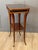 Brown Continental Neoclassical Inlaid Mahogany Two-Tier Side Table For Sale - Image 8 of 11