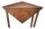 Circa 1760-1780 English George III Period Corner Drop-Leaf Table For Sale