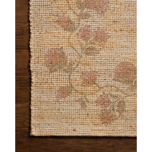 2020s Chris Loves Julia x Loloi Rue Natural / Multi 3'-6" x 5'-6" Accent Rug For Sale - Image 5 of 6