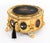 An extravagant Gilt Bronze and Pietra Dura jewellery casket, Circa 1860 in date. The stunning ormolu casket of circular...
