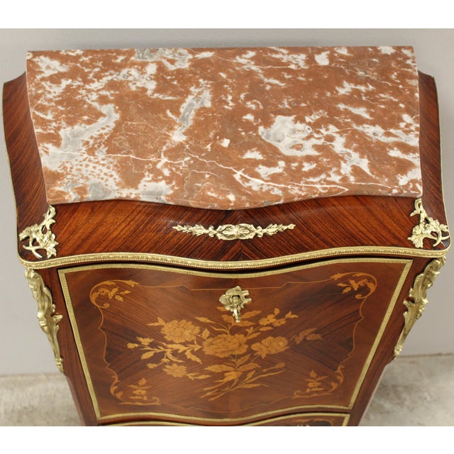 Antique Napoleon III Secretaire, 1800s For Sale - Image 14 of 18