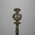 Antique French Second Empire Figural Bronze Andirons With Dolphin Finials 19thC For Sale - Image 6 of 13
