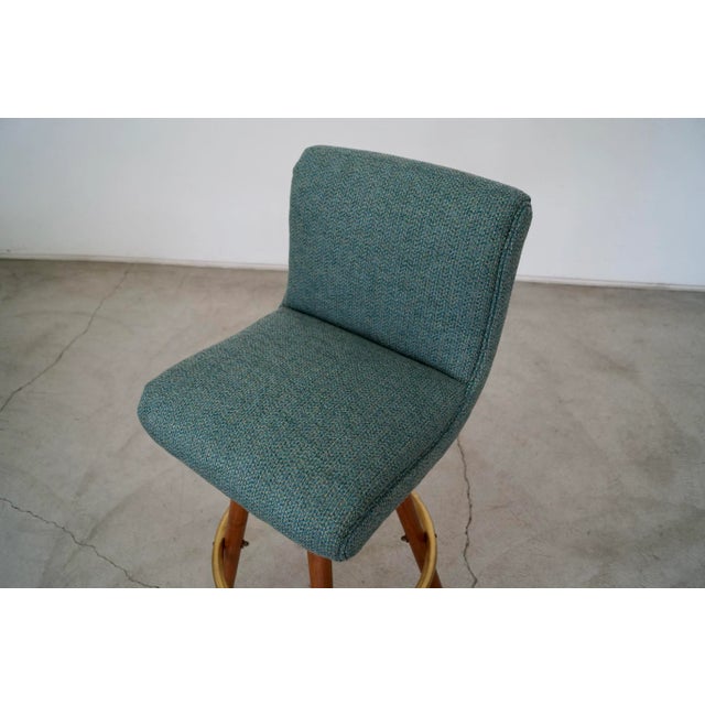 1960's Mid-Century Modern Bar Stool For Sale - Image 9 of 13