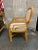 Boho Chic 1970s Mid Century Boho Chic Rattan and Bamboo Side Chair For Sale - Image 3 of 9