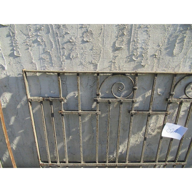 Victorian Antique Victorian Iron Gate For Sale - Image 3 of 6